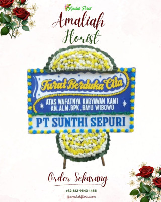 Papan Bunga Duka di Kampung Tangah